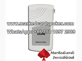 Reporting Poker Results By Marked Cards Interphone