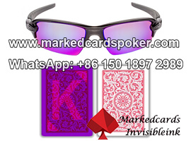 Gambling Glasses for Invisible Ink Marked Cards
