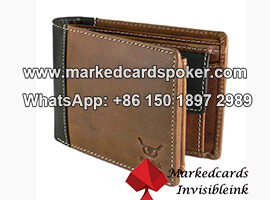 Twofold Wallet Poker Camera For Playing Cards Cheating