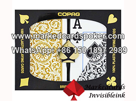 Copag 1546 borde lado marco las cubiertas para el sistema del analizador del poker