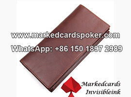 Markierte Barcode Brieftasche Karten Scanner