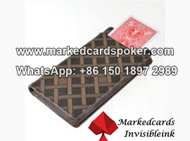 Leder Geldbörse Karten Exchanger Poker Gerät