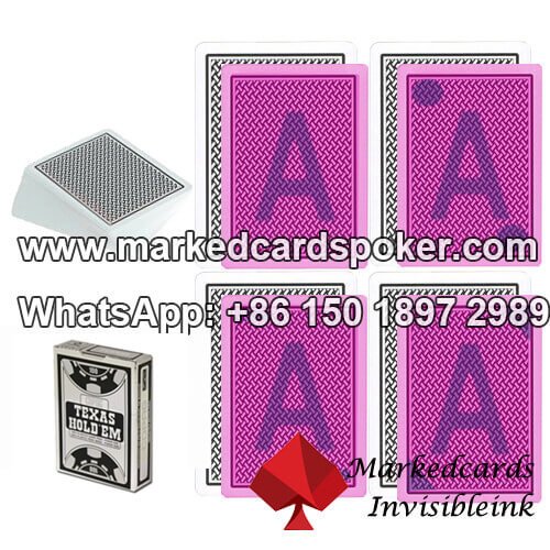 Texas Holdem baralhos Copag marcados luminosas