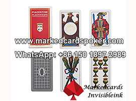 Masenghini Dal Negro Piacentine Markierte Spielkarten