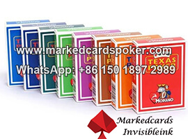 spezielle unsichtbare Tinten-Modiano-Markierte-Karten für Poker-Analysator