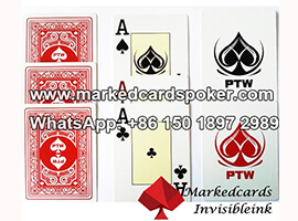 Unsichtbare Tinte zu Markierten PTW Poker Karten