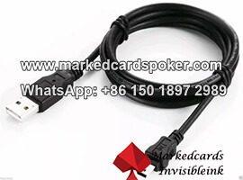 USB-Kabel-Scanner Markierte Barcode-Karten sehen